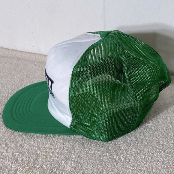 Vintage Garrett Metal Detectors Green Mesh Snap Back Trucker Hat - Picture 4 of 8